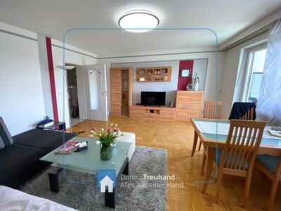 Helle und familientaugliche 3-Zimmer-Wohnung in Grubweg mit schönem Ausblick