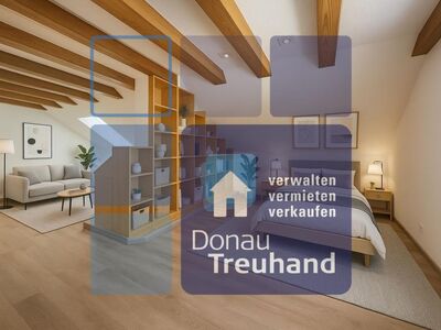 Charmante Dachgeschosswohnung mit Flair in ruhiger Lage von Passau-Grubweg