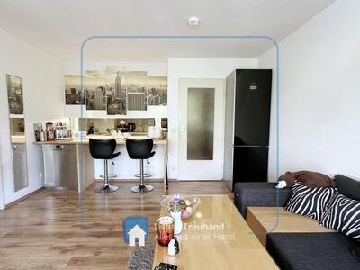 Kapitalanlage im Grünen: Langfristig vermietete 2-Zimmer-Wohnung mit Potenzial