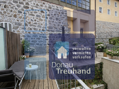 INN.VIERTEL: Maisonette-Wohnung mit großer Terrasse