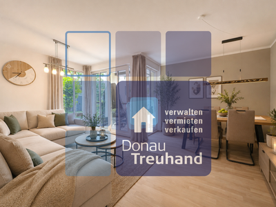0,
Stadtleben trifft Gartenidylle – attraktive Erdgeschosswohnung mit Terrasse