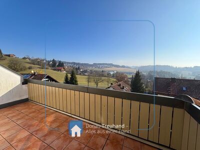 Kapitalanlage oder Ferienwohnung -  Dachterrasse mit Alpenblick