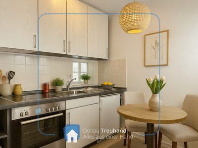 1 Zimmer. Vermietet. Investieren. Mit Balkon & Duplex-Parker