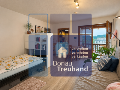 Kleine Auszeit inklusive – 1-Zimmer Wohnung mit Loggia & Fernblick